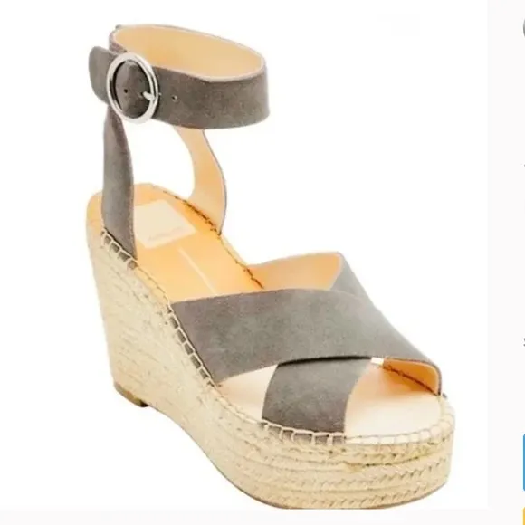 ❤️❤️ DOLCE VITA Salla Braided Wedge Sandals❤️❤️new with tag