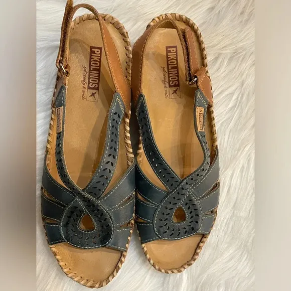 ✨ Pikolinos Women's Cadaques Sandal Sapphire -W8K-0907C1-SAPPHIRE Size 7.5