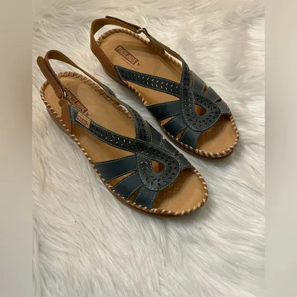 ✨ Pikolinos Women's Cadaques Sandal Sapphire -W8K-0907C1-SAPPHIRE Size 7.5