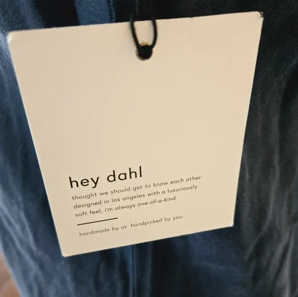 🏷️ REVOLVE BELLA DAHL Essential Frayed Blue Maxi Dress Size L Anthropologie