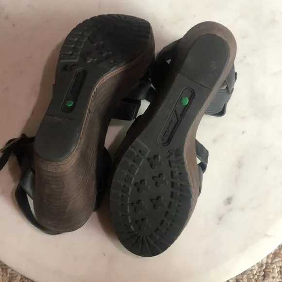 😎 Timberland leather wedge sandals