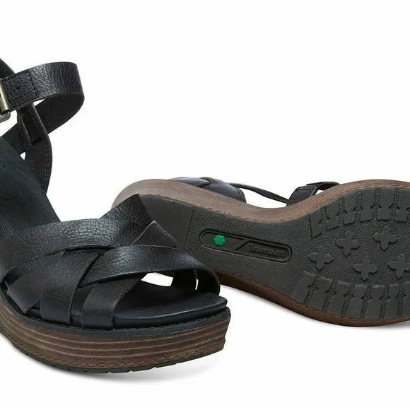 😎 Timberland leather wedge sandals