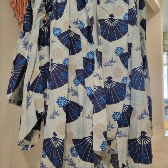 🪭 Vintage Kimono Robe handmade estimated medium