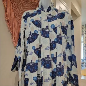 🪭 Vintage Kimono Robe handmade estimated medium