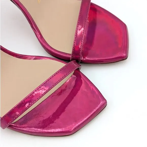 $475 Stuart Weitzman Nudistcurve 75 High Heel Sandals Women's Pink Size US5B