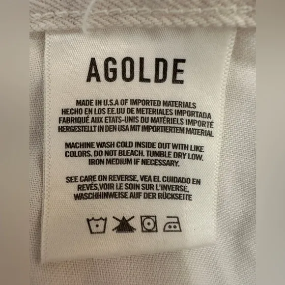 90’s Mid Rise Loose Fit Jeans by Agolde