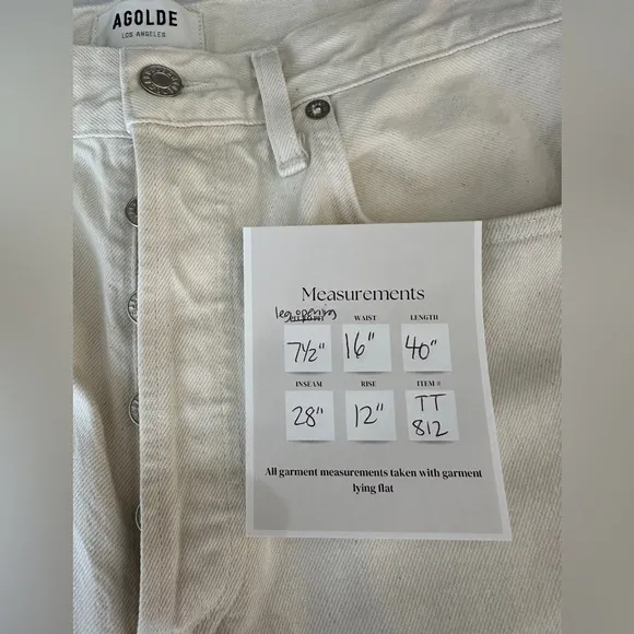90’s Mid Rise Loose Fit Jeans by Agolde