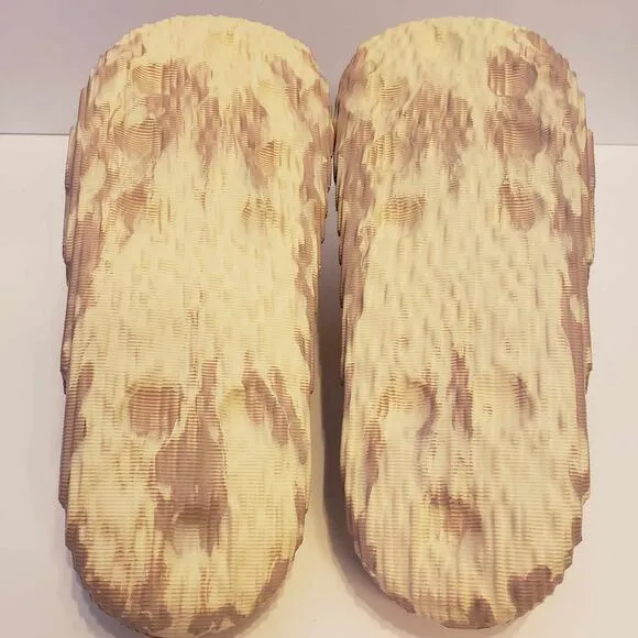 Adidas Adilette 22 Taupe Marbled Slide Sandals Men’s Size 9 NIB
