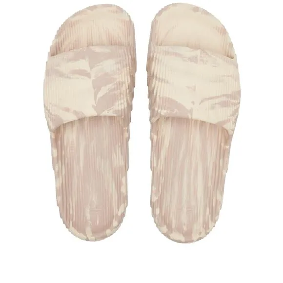 Adidas Adilette 22 Taupe Marbled Slide Sandals Men’s Size 9 NIB