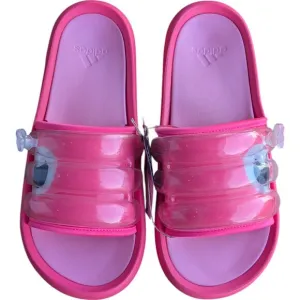 Adidas Adilette Pool Slides Hot Pink Slip On Inner Tube Tubing Flip Flops NWT