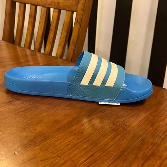 Adidas Adilette Shower Pool Slides Sandals Shoes new blue B42211 Men’s Size 9