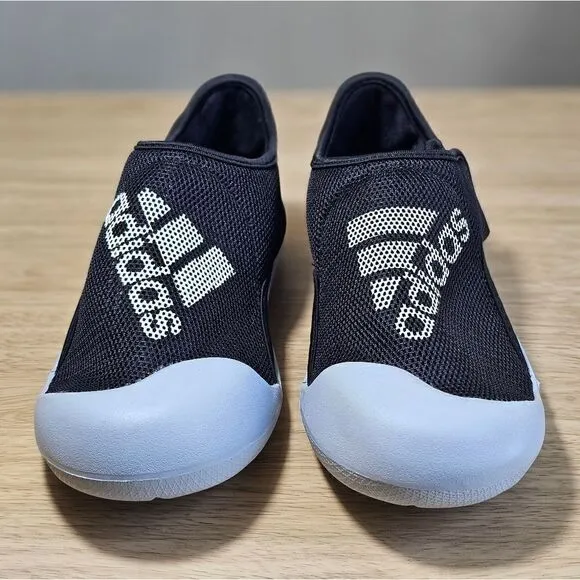 Adidas Altaventure Sport Swim Sandals Water Shoes Oreo Black Grey White 2Y New