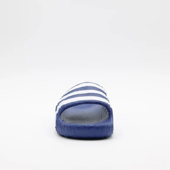 Adidas Originals Women's Cushioned Adilette 22 Sliders Sandals Blue/White Size 7