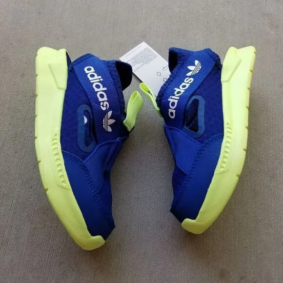 ADIDAS 360 Little Boys Sandals Blue/Neon Size 12.5