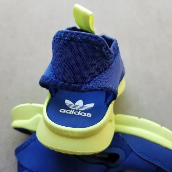 ADIDAS 360 Little Boys Sandals Blue/Neon Size 12.5