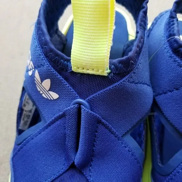 ADIDAS 360 Little Boys Sandals Blue/Neon Size 12.5