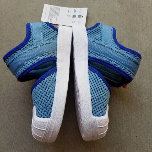ADIDAS Superstar 360 Primeblue Starfish Toddler Girl Sandal Blue Size 8.5