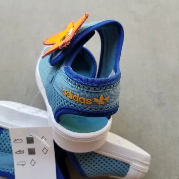 ADIDAS Superstar 360 Primeblue Starfish Toddler Girl Sandal Blue Size 8.5