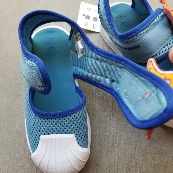 ADIDAS Superstar 360 Primeblue Starfish Toddler Girl Sandal Blue Size 8.5