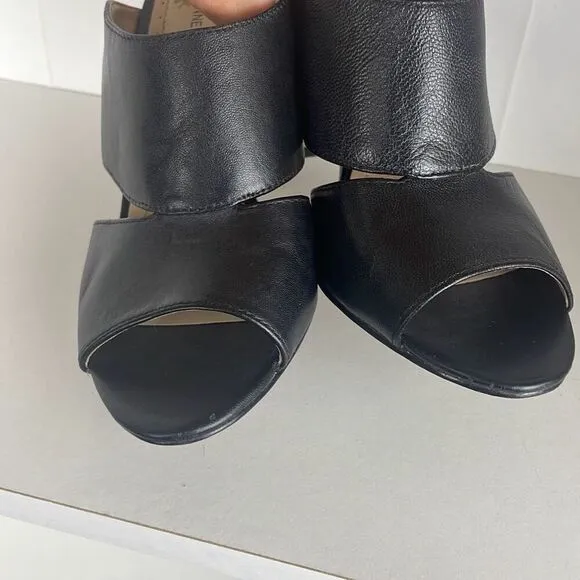 Adrienne Vittadini Gunn Mule Sandals Black 7.5
