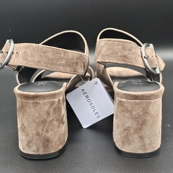 Aerosoles Camera Clay ComboLeather Platform Sandals