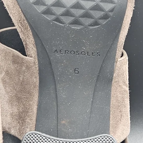 Aerosoles Camera Clay ComboLeather Platform Sandals