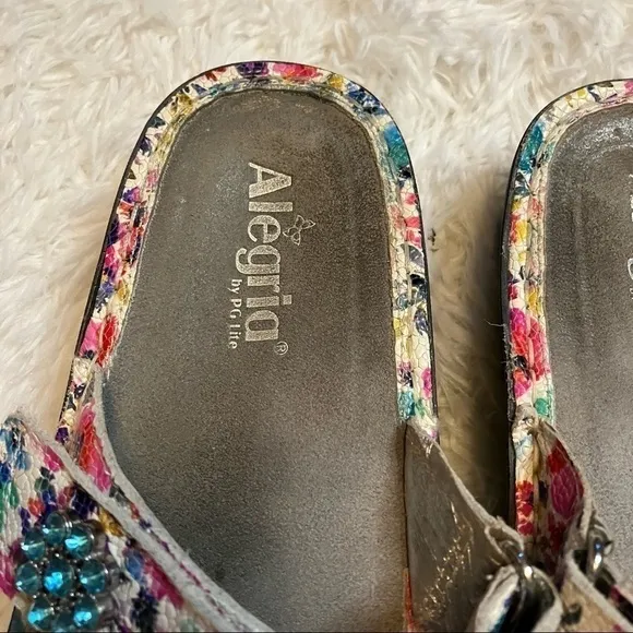 Alegria Carina Perennial Crackle Sandals