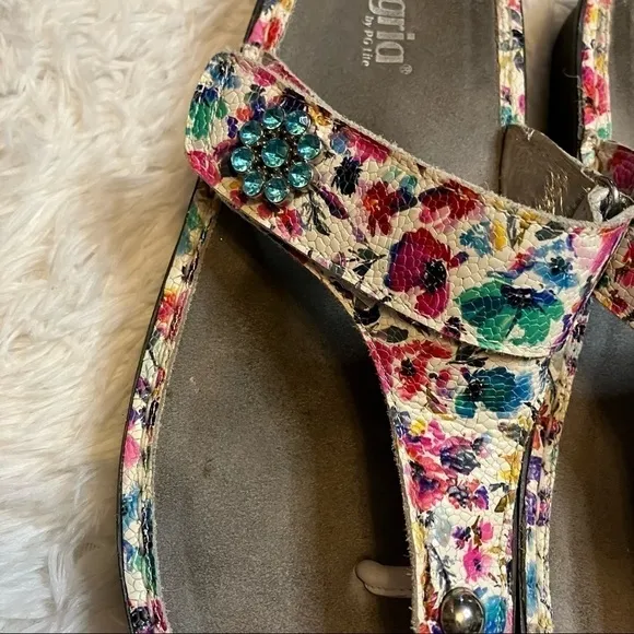 Alegria Carina Perennial Crackle Sandals