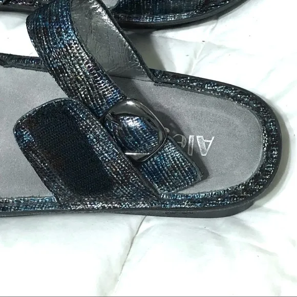 Alegria Keara Rainbow Casual Slip On Slide Platform Sandals Kea-292 39 9-9.5