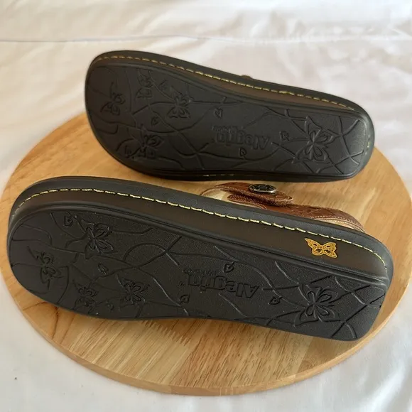 Alegria Leather Adjustable Backstrap Sandals - Judie 8/8.5 EU38