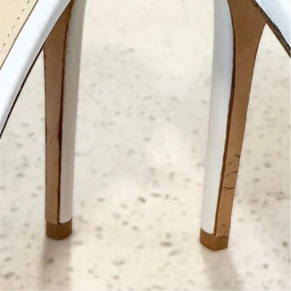 Alexandre Birman Clarita Jeweled Stiletto Heel Sandals White Bridal