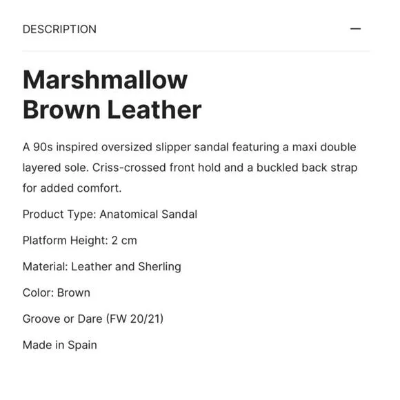 ALOHAS Brown Marshmallow Leather Shearling Criss Cross Platform Sandals Size 37