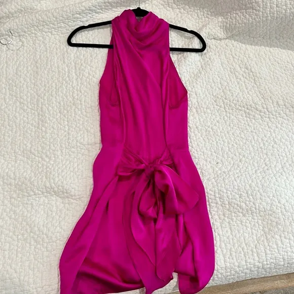 Amanda Uprichard Sandrine silk Dress - L