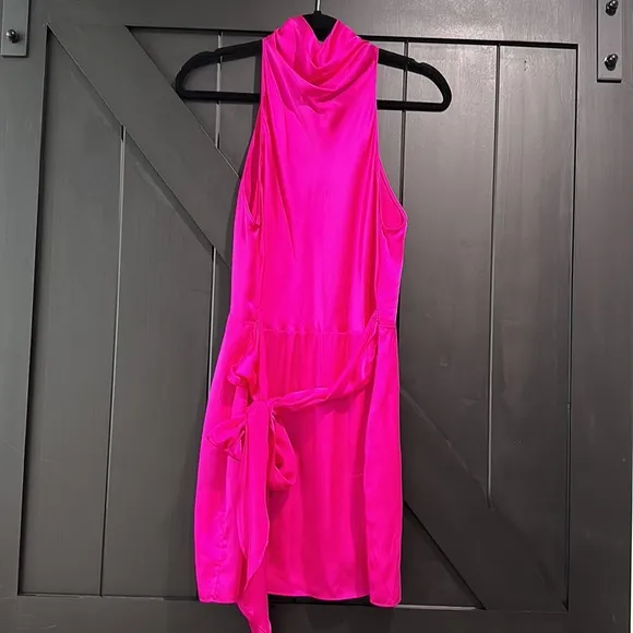 Amanda Uprichard Sandrine silk Dress - L