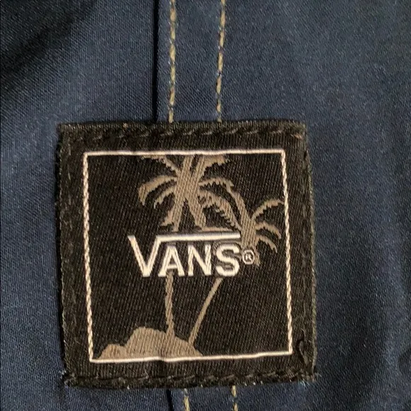 &gt;💙ERA BOARDSHORT STRIPES WARRIORS SWIM SHORTS TRUNK POOL BEACH🏖 BRAND NEW VANS