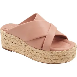 Andre Assous | Calesa Leather Slip-On Flatform Sandals