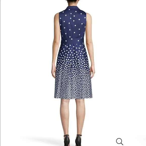 Anne Klein polka dot dress