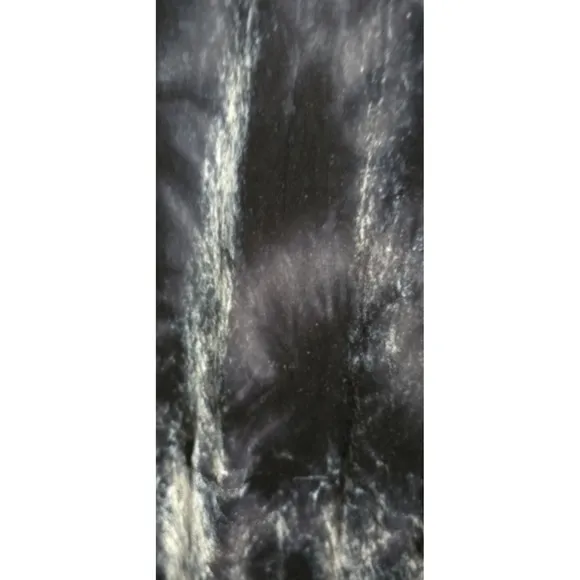 Anthropologie Cloth &amp; Stone Womens M Verna Midi Dress Blue Tie Dye Velvet Witchy