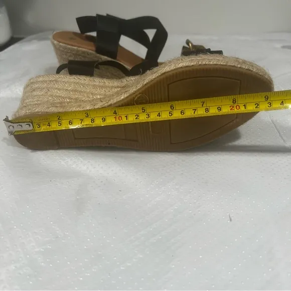 Anthropologie Maypol Espadrille Wedge Sandals Women’s Sz 38 (7.5)