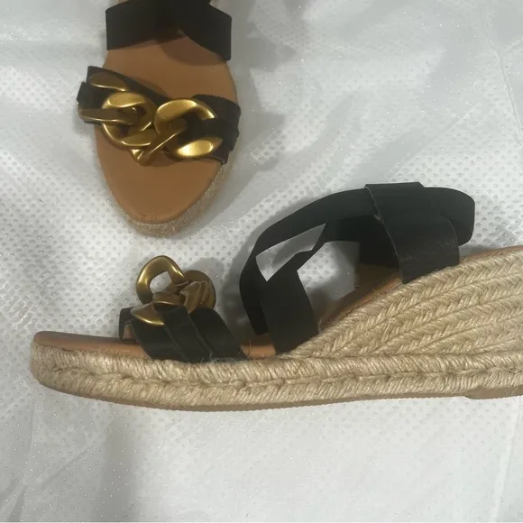 Anthropologie Maypol Espadrille Wedge Sandals Women’s Sz 38 (7.5)