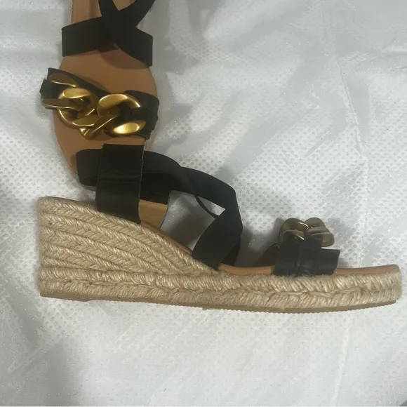 Anthropologie Maypol Espadrille Wedge Sandals Women’s Sz 38 (7.5)