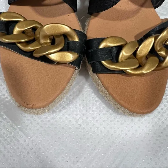 Anthropologie Maypol Espadrille Wedge Sandals Women’s Sz 38 (7.5)