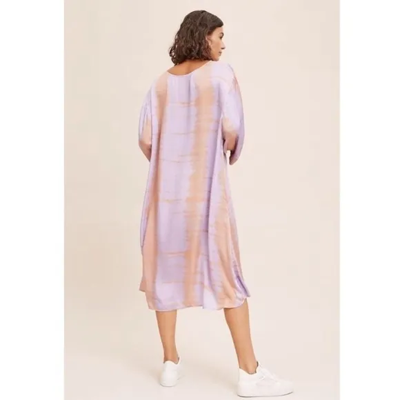 Anthropologie Norblack NorwhiteSonne Tie-Dye Tunic Dress M