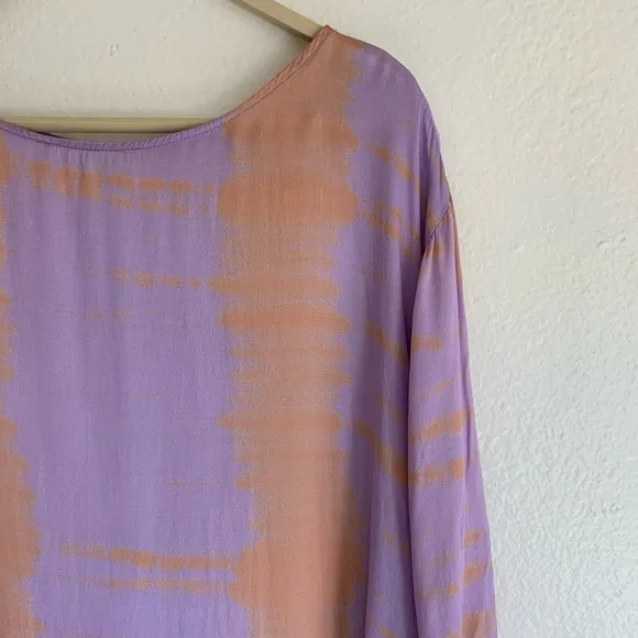 Anthropologie Norblack NorwhiteSonne Tie-Dye Tunic Dress M