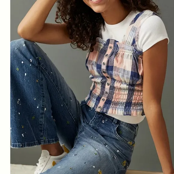 Anthropologie × Pilcro The Icon Flare Jeans Size 26