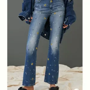 Anthropologie × Pilcro The Icon Flare Jeans Size 26