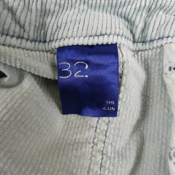 Anthropologie Pilcro The Icon Mint Green Flare Corduroy Jeans Sz 32 #1416