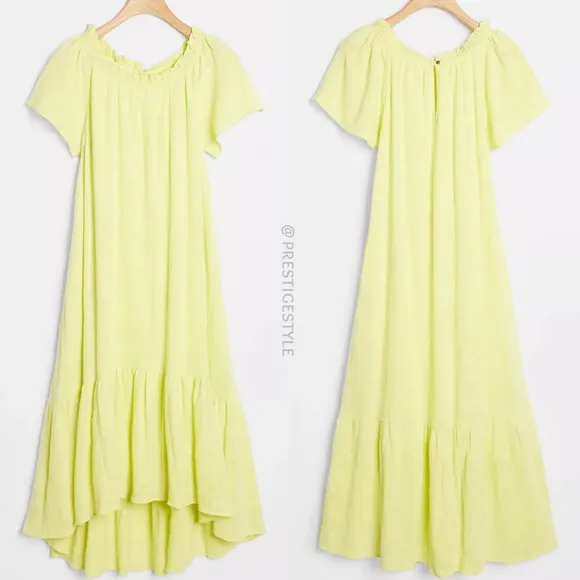 Anthropologie Selah High-Low Maxi Dress