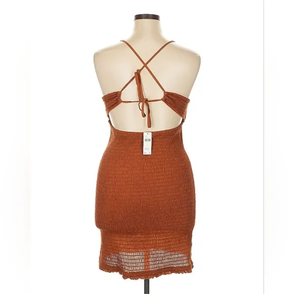 Anthropologie The Ellen Mini Dress – NWT – Size L – Boho Vibes