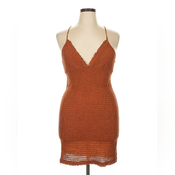 Anthropologie The Ellen Mini Dress – NWT – Size L – Boho Vibes